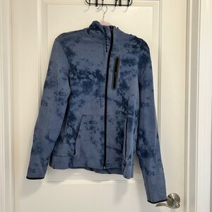 Old Navy Active Blue Tie-Dye Utility Jacket